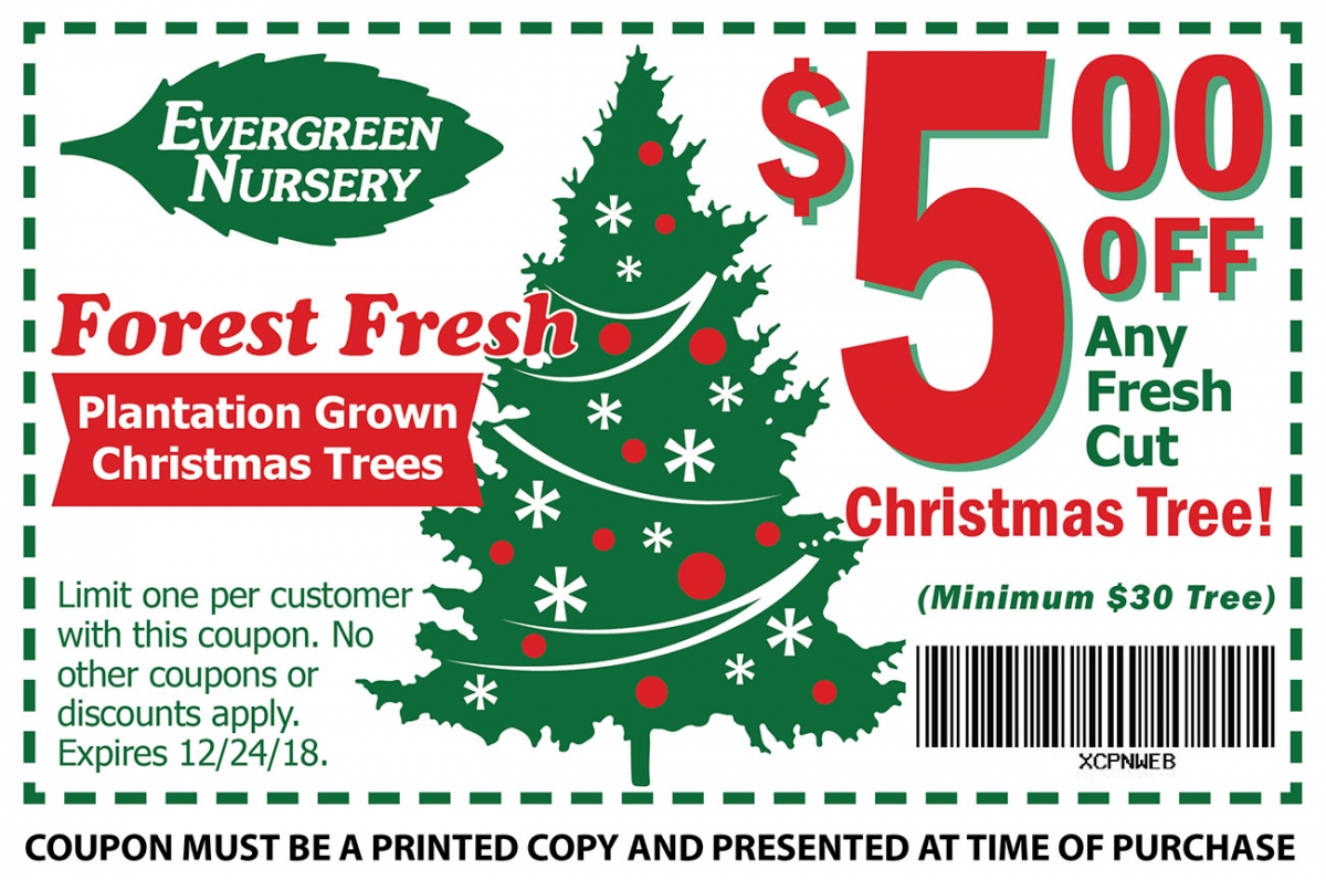 Christmas Tree coupon
